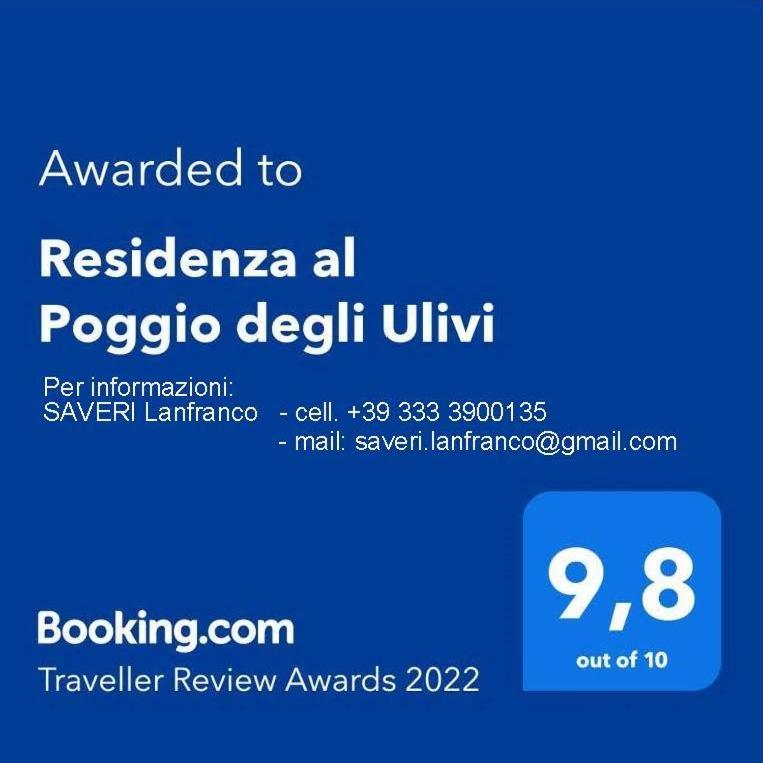 Residenza Al Poggio Degli Ulivi Villa Montepulciano Stazione Eksteriør bilde